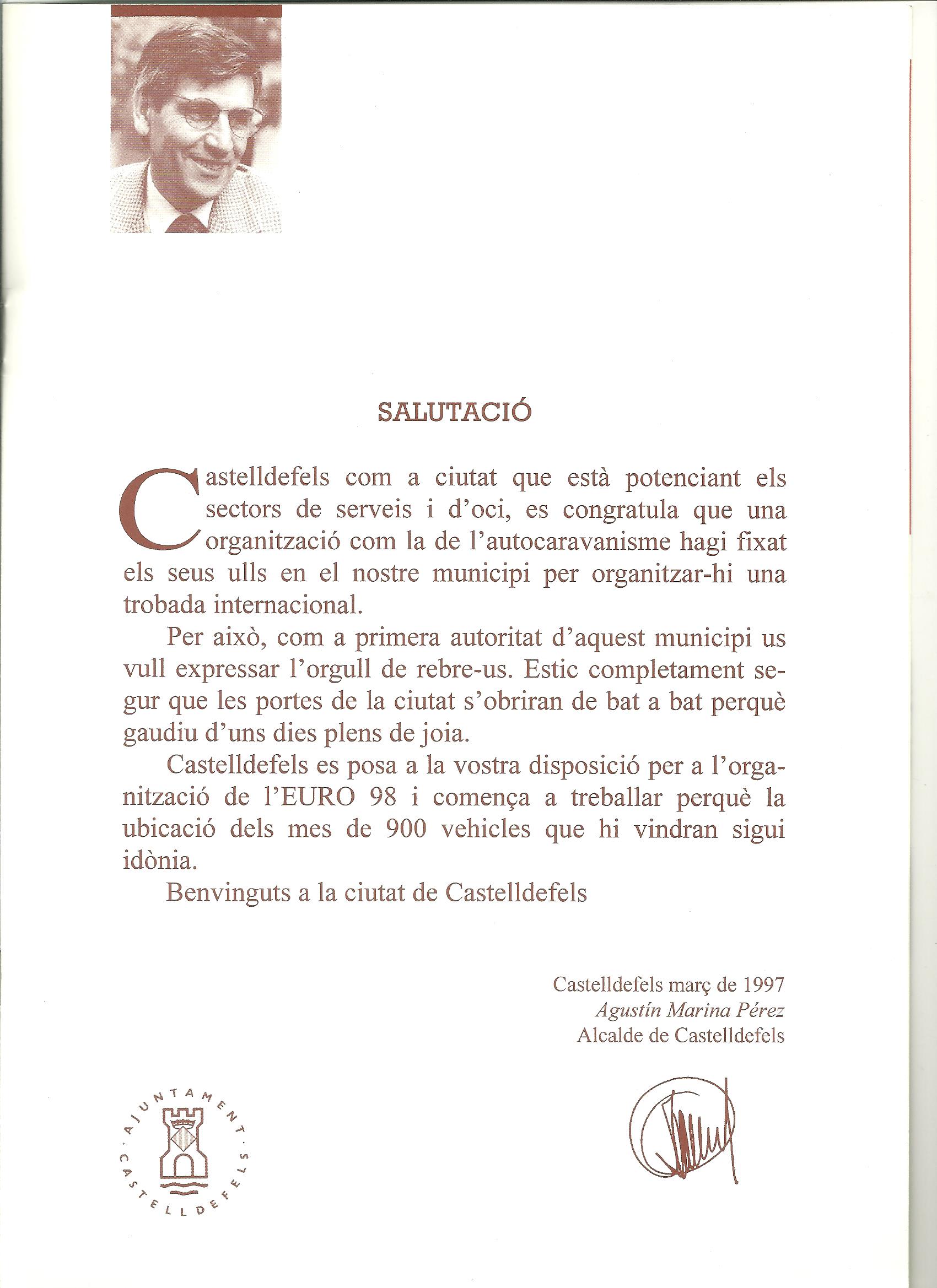 22 Euro CC Castelldefels 10-11-12-13 Abril 1998